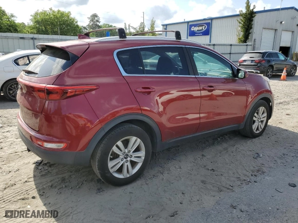 2017 Kia Sportage LX with VIN KNDPM3ACXH7085087, listed as a Copart auction lot 53697045 with 133,962 mi miles and Clean Title. Bid and sale history available at carsss.com. Image 3.
