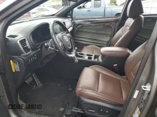2017 Kia Sportage SX Turbo with VIN KNDPR3A65H7243783, listed as a Copart auction lot 57088825 with 129,937 mi miles and Salvage title. Bid and sale history available at DreamBid. Image 7.