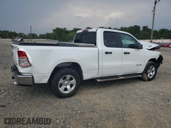 2023 Ram 1500 Big Horn with VIN 1C6SRFBT2PN549406, listed as a Copart auction lot 68813724 with 19,058 mi miles and Salvage Title. Bid and sale history available at carsss.com. Image 3.