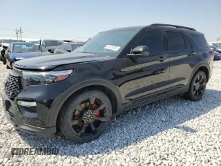 2021 Ford Explorer ST z VIN 1FM5K8GC4MGB49910, wystawiony jako Copart lot #51672025 z przebiegiem 78 321 mil mil oraz Szkoda całkowita • Salvage title. Historia ofert i sprzedaży dostępna na DreamBid. Obrazek 1.