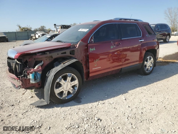 2012 GMC Terrain SLT-2 with VIN 2GKFLXE53C6365951, listed as a Copart auction lot 76827024 with 240,221 mi miles and Salvage Title. Bid and sale history available at carsss.com. Image 1.