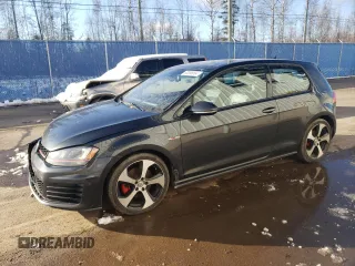 2015 Volkswagen Golf GTI S with VIN 3VWYT7AU3FM054769, listed as a Copart auction lot 83065594 with 214,227 mi miles and Salvage Title. Bid and sale history available at carsss.com. Image 1.