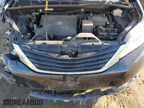 2015 Toyota Sienna LE AAS with VIN 5TDKK3DC7FS663872, listed as a Copart auction lot 88736375 with 166,369 mi miles and Salvage title. Bid and sale history available at DreamBid. Image 12.