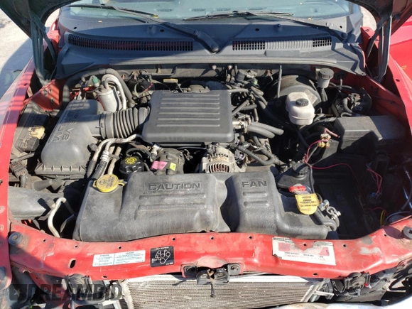 2000 Dodge Dakota Sport with VIN 1B7GL22N5YS524111, listed as a Copart auction lot 46151735 with 516,925 mi miles and Salvage Title. Bid and sale history available at carsss.com. Image 12.