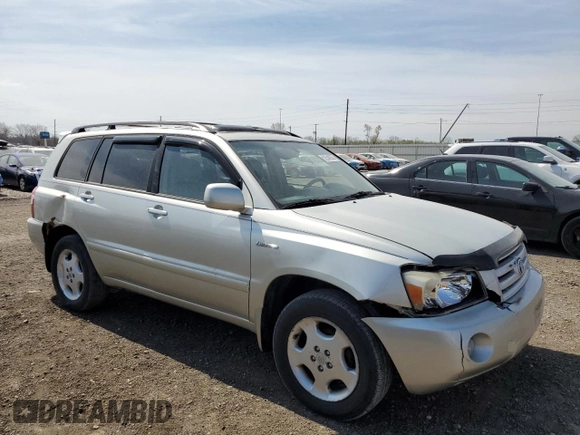 2004 Toyota Highlander z VIN JTEEP21A040041606, wystawiony jako Copart lot #52548255 z przebiegiem 243 031 mil mil oraz Szkoda całkowita • Salvage title. Historia ofert i sprzedaży dostępna na DreamBid. Obrazek 4.