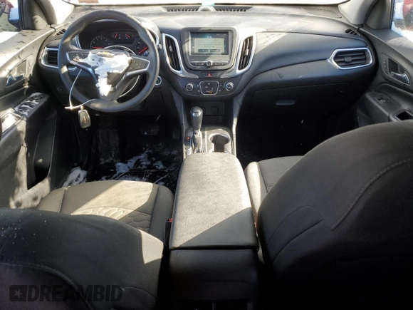 2018 Chevrolet Equinox LT with VIN 2GNAXSEVXJ6145661, listed as a Copart auction lot 45454325 with 92,268 mi miles and Salvage Title. Bid and sale history available at DreamBid. Image 8.