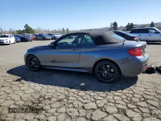 2016 BMW 2 Series M235i with VIN WBA1M1C58GV394704, listed as a Copart auction lot 46926065 with 69,352 mi miles and Salvage Title. Bid and sale history available at carsss.com. Image 2.