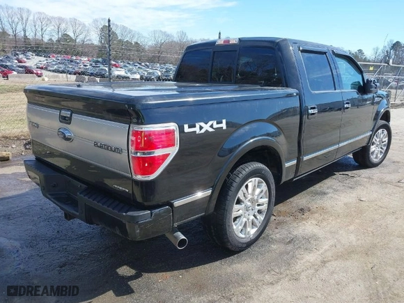2013 Ford F-150 XL with VIN 1FTFW1EF2DFA12875, listed as a IAAI auction lot 41699585 with 123,703 mi miles. Bid and sale history available at carsss.com. Image 4.