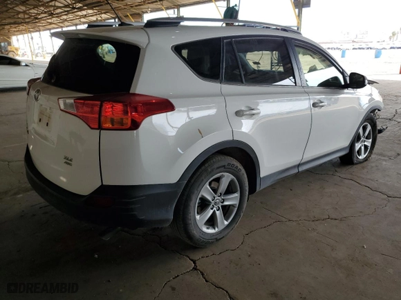 2015 Toyota RAV4 XLE with VIN JTMRFREV5FJ024263, listed as a Copart auction lot 51190185 with 119,492 mi miles and Clean Title. Bid and sale history available at carsss.com. Image 3.