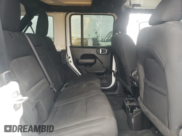 2022 Jeep Wrangler Unlimited Sport S with VIN 1C4HJXDN1NW150976, listed as a Copart auction lot 45183705 with 41,765 mi miles and Salvage Title. Bid and sale history available at carsss.com. Image 11.