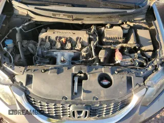 2015 Honda Civic Sedan LX with VIN 2HGFB2F57FH521824, listed as a Copart auction lot 55024385 with 154,775 mi miles and Clean Title. Bid and sale history available at carsss.com. Image 11.