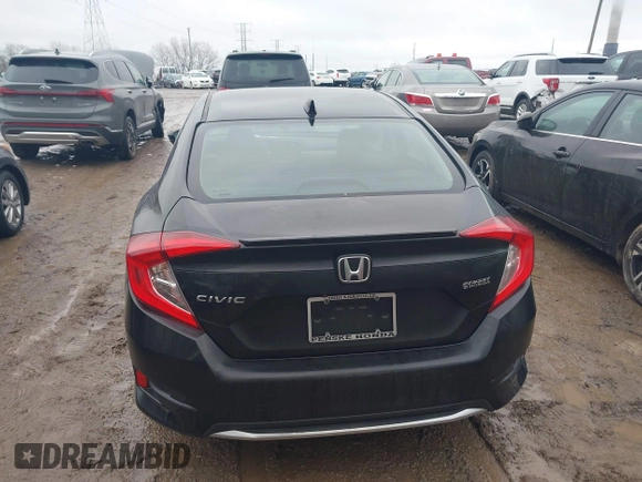 2019 Honda Civic Sedan EX with VIN 19XFC1F34KE014454, listed as a IAAI auction lot 41485090 with 70,571 mi miles. Bid and sale history available at carsss.com. Image 16.