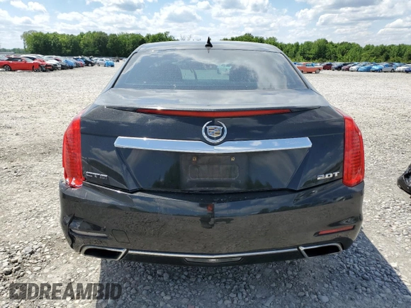 2014 Cadillac CTS RWD with VIN 1G6AP5SX1E0152984, listed as a Copart auction lot 55770565 with 95,040 mi miles and Clean Title. Bid and sale history available at DreamBid. Image 6.