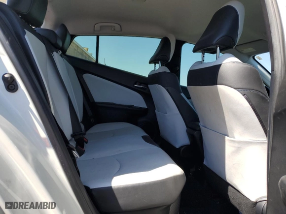 2016 Toyota Prius Four with VIN JTDKARFU0G3001887, listed as a Copart auction lot 49730045 with 124,447 mi miles and Salvage Title. Bid and sale history available at carsss.com. Image 10.