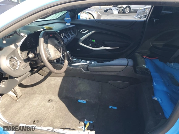 2022 Chevrolet Camaro 2SS with VIN 1G1FH1R70N0118025, listed as a Copart auction lot 43229655 with 0 mi miles and Salvage Title. Bid and sale history available at carsss.com. Image 7.