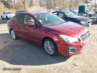 2012 Subaru Impreza Sedan 2.0i Limited with VIN JF1GJAH65CH006253, listed as a IAAI auction lot 41619208 with 223,270 mi miles. Bid and sale history available at carsss.com. Image 1.