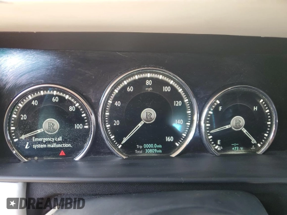 2020 Rolls-Royce Cullinan z VIN SLATV4C00LU202245, wystawiony jako Copart lot #53094575 z przebiegiem 30 809 mil mil oraz Szkody całkowita. Historia ofert i sprzedaży dostępna na DreamBid. Obrazek 9.
