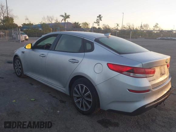 2019 Kia Optima LX with VIN 5XXGT4L39KG363028, listed as a IAAI auction lot 41469740 with 64,321 mi miles. Bid and sale history available at carsss.com. Image 3.