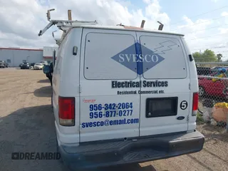 2008 Ford Econoline Cargo Commercial with VIN 1FTNE24L08DA86051, listed as a IAAI auction lot 42040533 with Not Provided miles and . Bid and sale history available at carsss.com. Image 16.