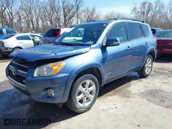 2010 Toyota RAV4 Limited with VIN JTMDK4DV7AD016053, listed as a IAAI auction lot 41853976 with 137,922 mi miles and . Bid and sale history available at DreamBid. Image 2.