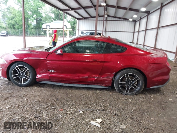 2018 Ford Mustang EcoBoost with VIN 1FA6P8TH7J5101309, listed as a IAAI auction lot 42211115 with 70,661 mi miles and . Bid and sale history available at DreamBid. Image 14.