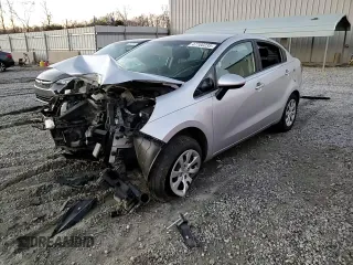 2015 Kia Rio LX with VIN KNADM4A33F6521898, listed as a Copart auction lot 47700235 with 45,262 mi miles and Salvage Title. Bid and sale history available at carsss.com. Image 11.