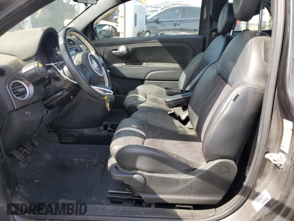 2014 FIAT 500 Abarth with VIN 3C3CFFJH3ET243822, listed as a Copart auction lot 48414065 with 49,652 mi miles and Clean Title. Bid and sale history available at carsss.com. Image 7.