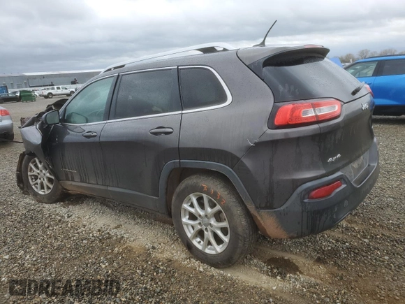 2014 Jeep Cherokee Latitude with VIN 1C4PJMCS7EW297014, listed as a Copart auction lot 48850285 with 0 mi miles and Salvage Title. Bid and sale history available at carsss.com. Image 2.