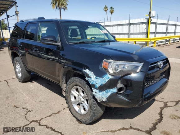 2021 Toyota 4Runner SR5 with VIN JTEEU5JR1M5234852, listed as a Copart auction lot 51340885 with 0 mi miles and Clean Title. Bid and sale history available at carsss.com. Image 4.