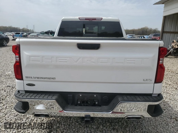 2023 Chevrolet Silverado 1500 LTZ with VIN 2GCUDGED2P1138907, listed as a Copart auction lot 50476505 with 26,017 mi miles and Salvage Title. Bid and sale history available at DreamBid. Image 6.