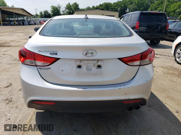 2013 Hyundai Elantra Coupe GS PZEV with VIN KMHDH6AE7DU005391, listed as a Copart auction lot 85432274 with 228,309 mi miles and Non Repairable. Bid and sale history available at carsss.com. Image 6.