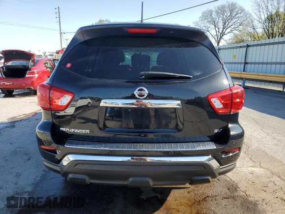 2017 Nissan Pathfinder Platinum with VIN 5N1DR2MN2HC659390, listed as a Copart auction lot 51912645 with 96,081 mi miles and Salvage Title. Bid and sale history available at carsss.com. Image 6.