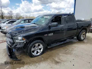 2016 Ram 1500 Sport z VIN 1C6RR7MT6GS274318, wystawiony jako Copart lot #49131065 z przebiegiem 144 296 mil mil oraz Szkoda całkowita • Salvage title. Historia ofert i sprzedaży dostępna na DreamBid. Obrazek 1.