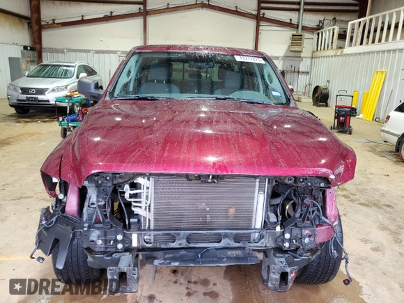 2019 Ram 1500 Classic Lone Star with VIN 1C6RR6LT4KS525941, listed as a Copart auction lot 43277875 with 59,586 mi miles and Salvage Title. Bid and sale history available at carsss.com. Image 5.