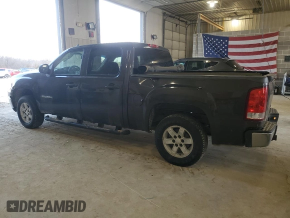 2011 GMC Sierra 1500 SLE with VIN 3GTP2VE32BG134998, listed as a Copart auction lot 48790505 with 103,006 mi miles and Salvage title. Bid and sale history available at DreamBid. Image 2.