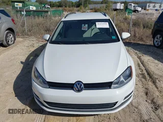 2017 Volkswagen Golf SportWagen S with VIN 3VWC17AU1HM506561, listed as a IAAI auction lot 41432944 with 58,215 mi miles. Bid and sale history available at carsss.com. Image 12.