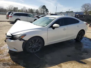 2016 Mazda Mazda6 i Grand Touring with VIN JM1GJ1W55G1430258, listed as a Copart auction lot 48597125 with NaN miles and Salvage Title. Bid and sale history available at carsss.com. Image 1.