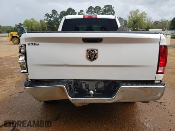 2022 Ram 1500 Tradesman with VIN 1C6RR6FG4NS170756, listed as a Copart auction lot 49491295 with 81,106 mi miles and Salvage title. Bid and sale history available at DreamBid. Image 6.