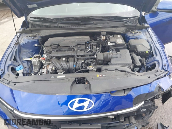 2024 Hyundai Elantra SEL with VIN KMHLM4DG9RU657512, listed as a IAAI auction lot 42041490 with 38,578 mi miles and . Bid and sale history available at DreamBid. Image 10.