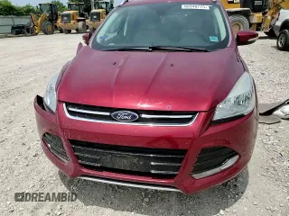 2015 Ford Escape Titanium with VIN 1FMCU0JX5FUC90567, listed as a Copart auction lot 60340775 with 67,287 mi miles and Salvage title. Bid and sale history available at DreamBid. Image 14.