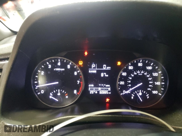 2017 Hyundai Elantra SE with VIN 5NPD84LF6HH138836, listed as a Copart auction lot 44227385 with 60,885 mi miles and Salvage Title. Bid and sale history available at DreamBid. Image 9.