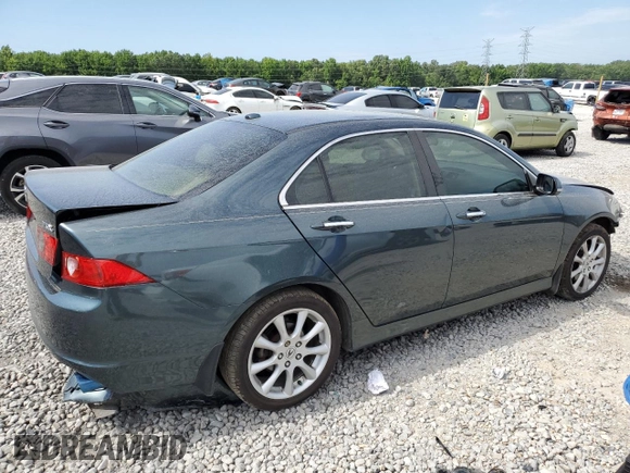 2006 Acura TSX Navi with VIN JH4CL969X6C021927, listed as a Copart auction lot 63822245 with 139,679 mi miles and Salvage title. Bid and sale history available at DreamBid. Image 3.