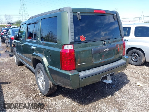 2007 Jeep Commander Sport with VIN 1J8HG48P97C691117, listed as a IAAI auction lot 41976259 with 260,996 mi miles. Bid and sale history available at carsss.com. Image 3.