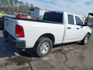 2018 Ram 1500 Tradesman with VIN 1C6RR6FG6JS347673, listed as a IAAI auction lot 41692169 with 121,631 mi miles and . Bid and sale history available at DreamBid. Image 4.