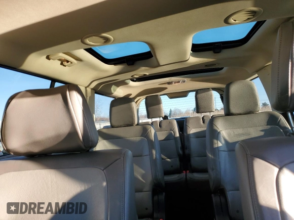 2019 Ford Flex SEL with VIN 2FMHK6C83KBA28437, listed as a Copart auction lot 48343215 with 123,610 mi miles and Salvage Title. Bid and sale history available at carsss.com. Image 10.