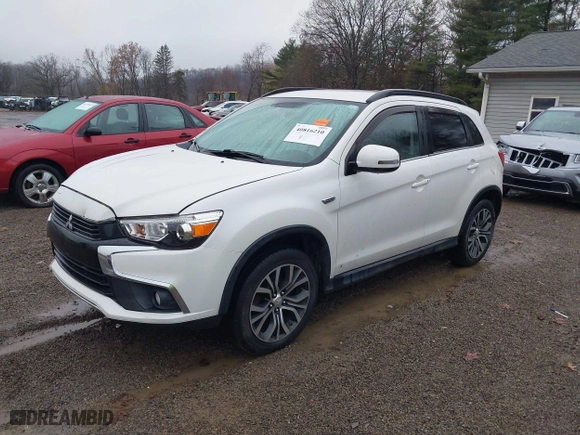2016 Mitsubishi Outlander Sport 2.4 SEL with VIN JA4AR4AW8GZ033977, listed as a IAAI auction lot 40816210 with 102,249 mi miles. Bid and sale history available at carsss.com. Image 17.