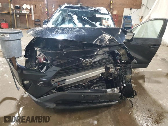 2020 Toyota RAV4 XLE with VIN 2T3P1RFV1LC067713, listed as a Copart auction lot 88258735 with Not Provided miles and Salvage Title. Bid and sale history available at DreamBid. Image 5.