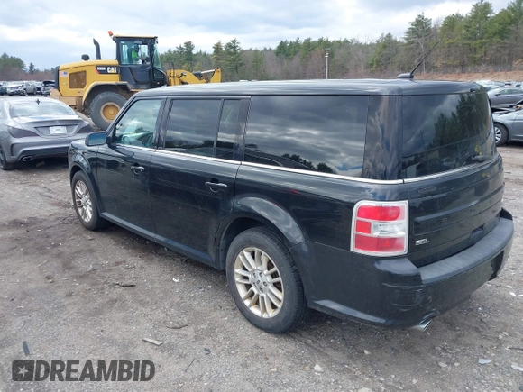 2013 Ford Flex SEL with VIN 2FMHK6C89DBD35498, listed as a IAAI auction lot 41869515 with 147,684 mi miles. Bid and sale history available at carsss.com. Image 3.