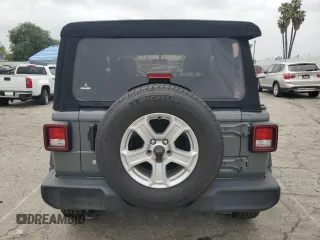 2020 Jeep Wrangler Sport S with VIN 1C4GJXAN8LW130902, listed as a Copart auction lot 53891425 with 64,858 mi miles and Salvage title. Bid and sale history available at DreamBid. Image 6.