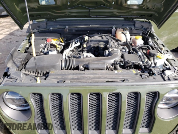 2022 Jeep Wrangler Unlimited Rubicon with VIN 1C4HJXFG5NW218596, listed as a Copart auction lot 42034614 with 40,085 mi miles and Salvage title. Bid and sale history available at DreamBid. Image 11.